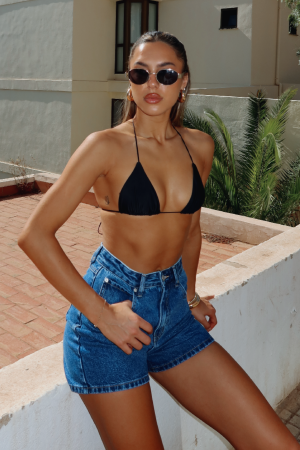 Giuliana Bikini Top Black