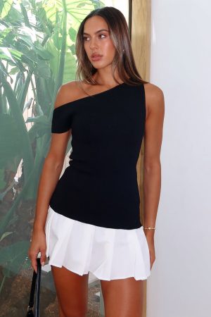 On My Terms Mini Dress Black