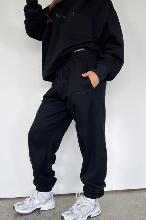 Stay Lifted Sweatpants Black