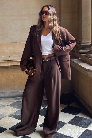 It's Now Or Never Pants Chocolate