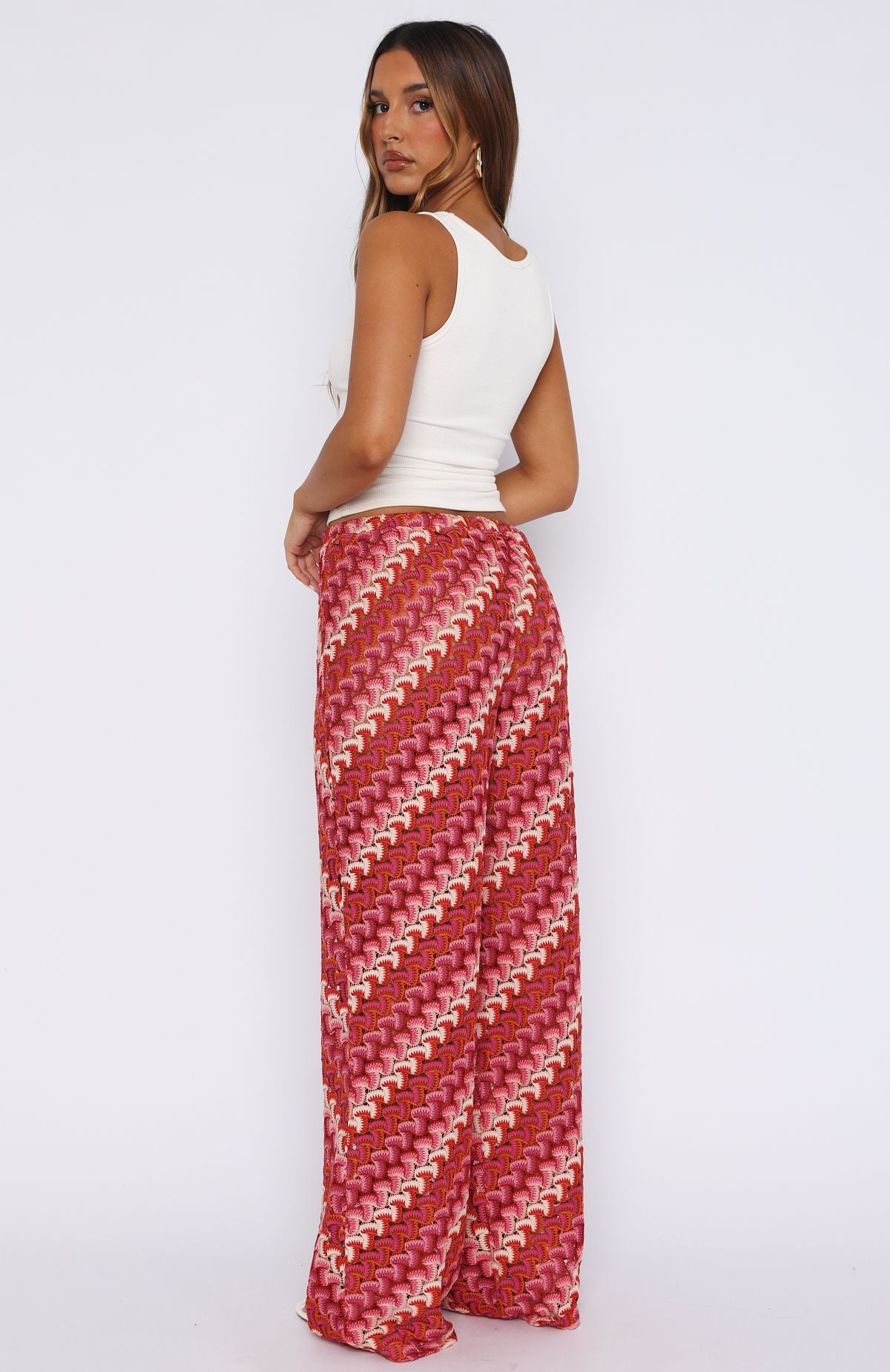 Long Desire Pants Berry - Image 4