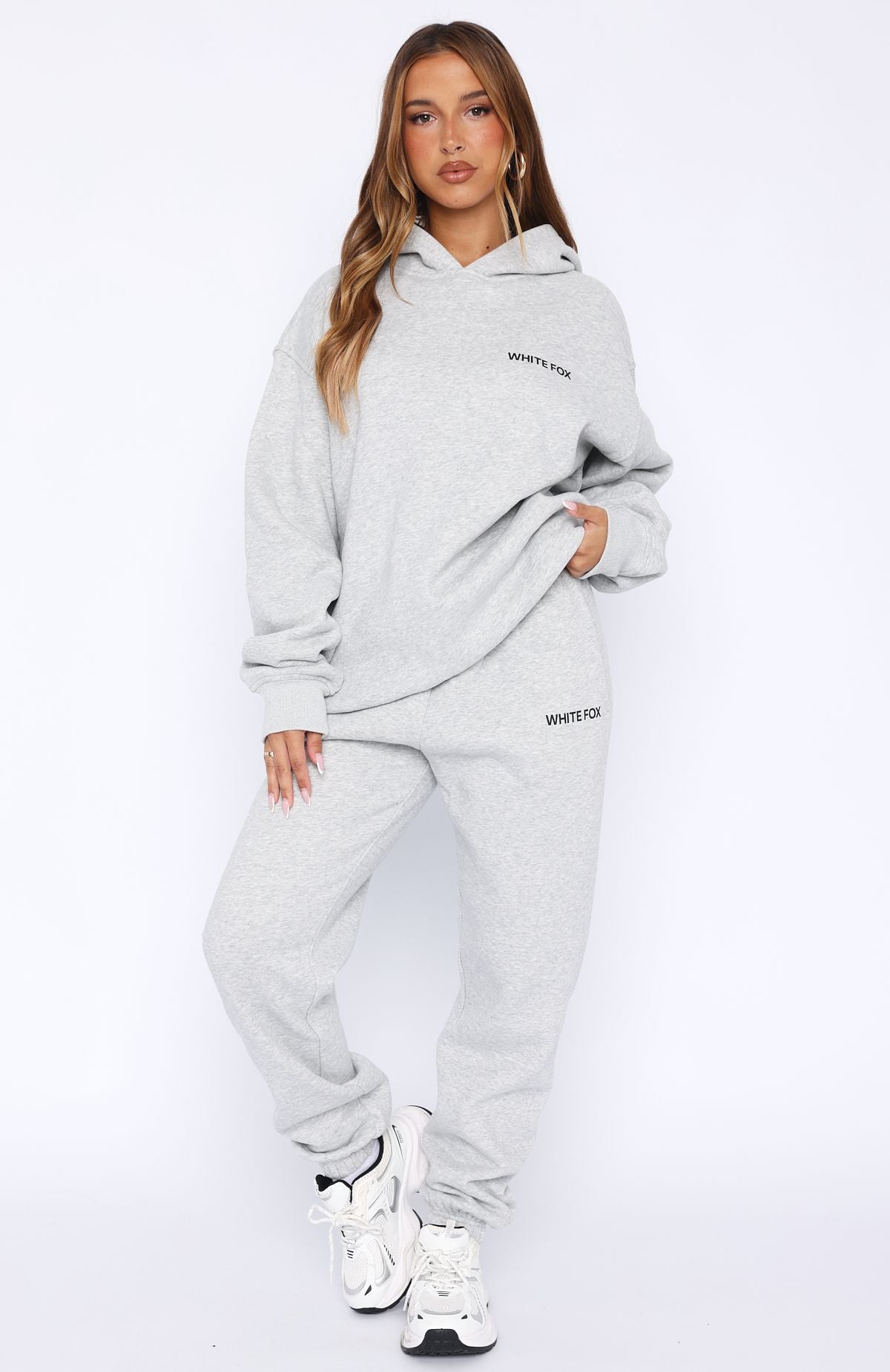 Core Classic Sweatpants Dark Grey Marle - Image 3
