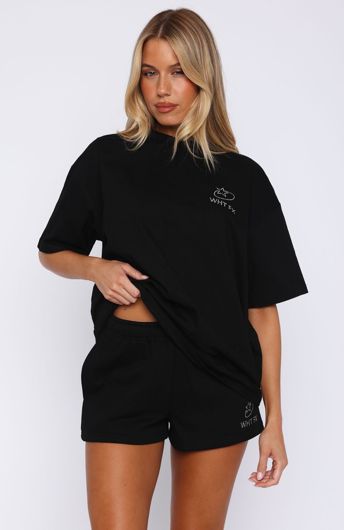 Always Shining Lounge Shorts Black - Image 2