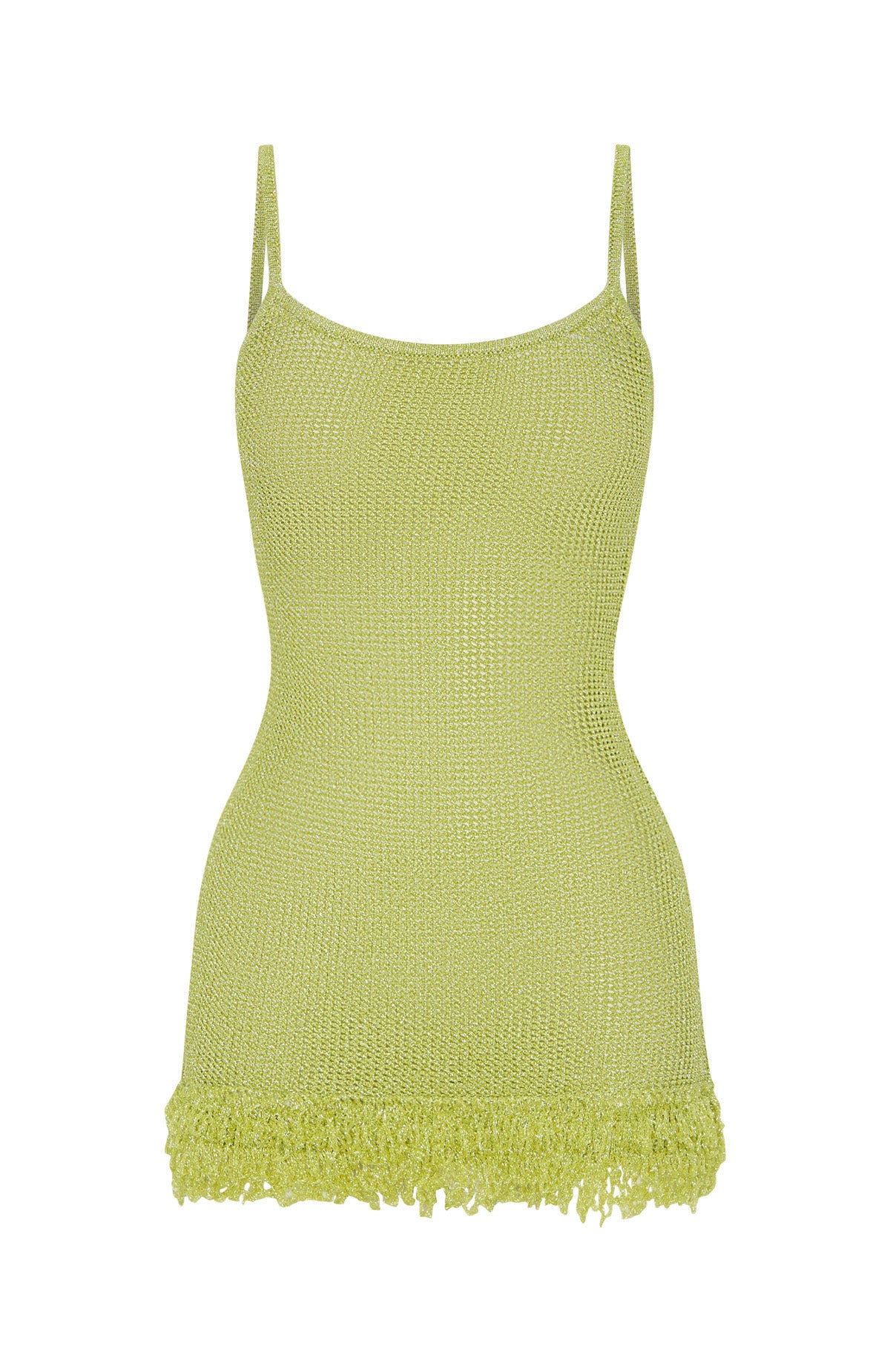 Keeping Me Awake Knit Mini Dress Apple - Image 7