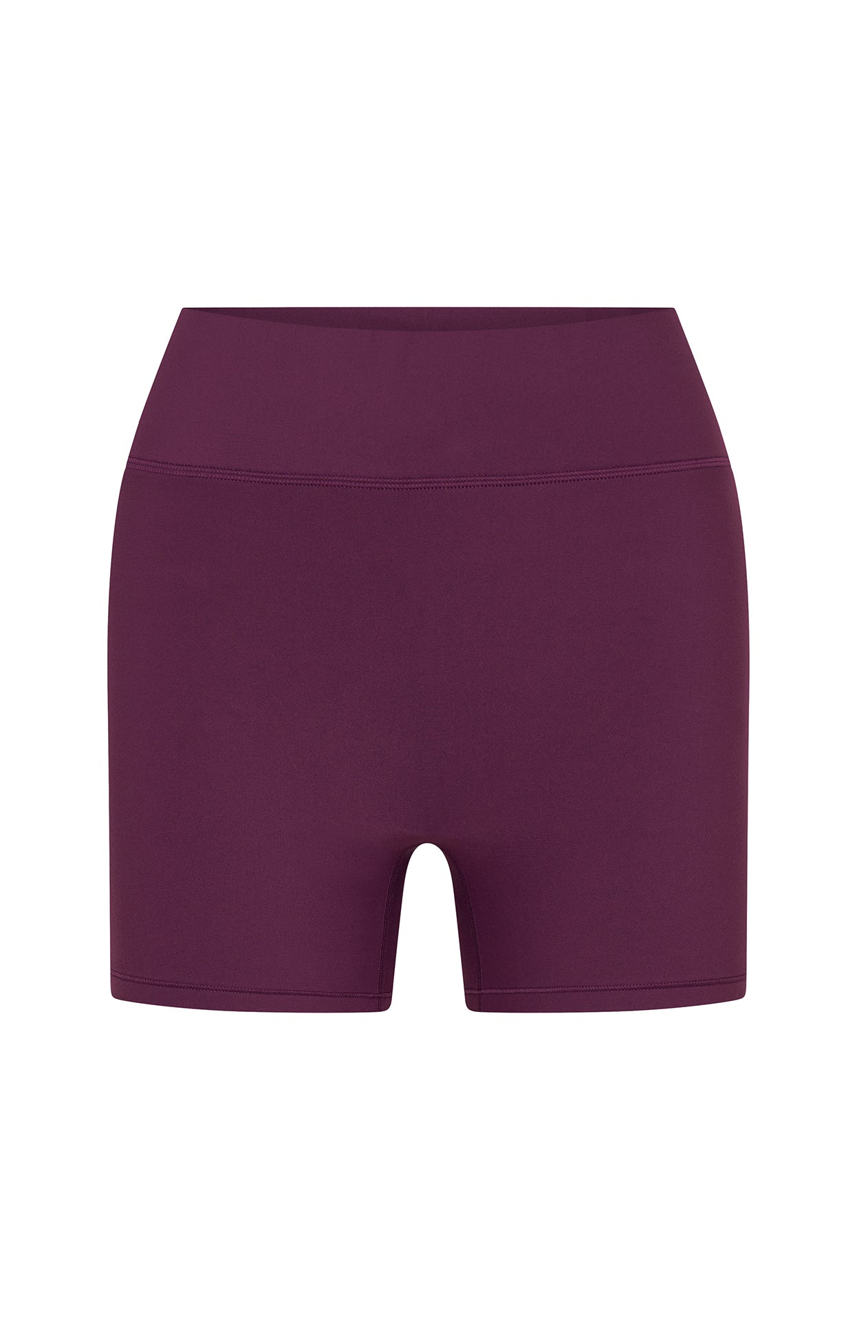 Keep Up High Waisted Shorts 4 Plum - Image 6