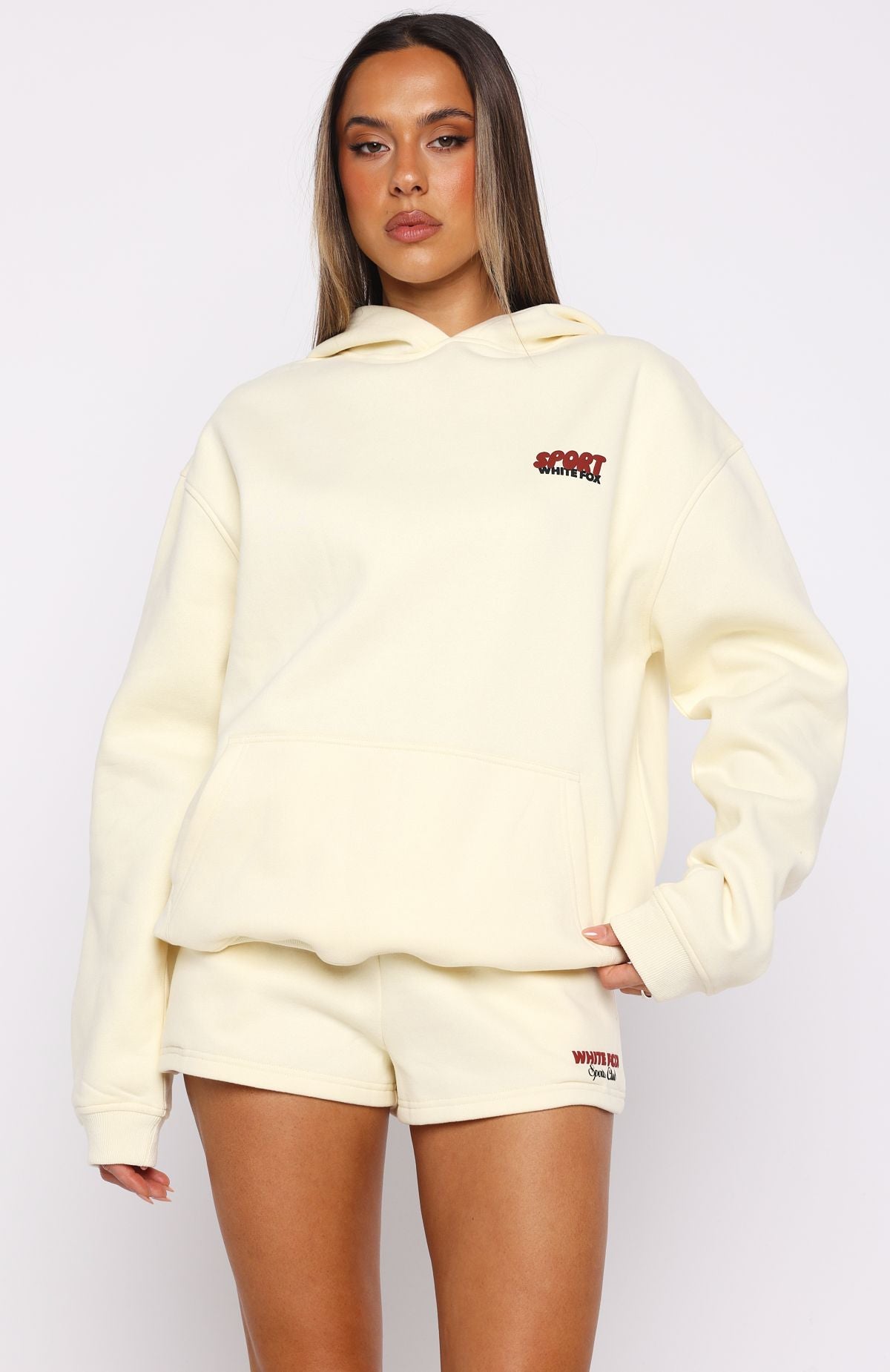 Club 14 Peyton Oversized Hoodie Lemon - Image 5