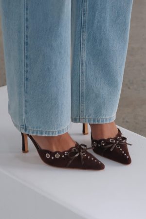 Leina Heels Chocolate