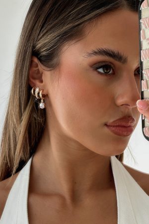 Little Things Earrings Set Gold