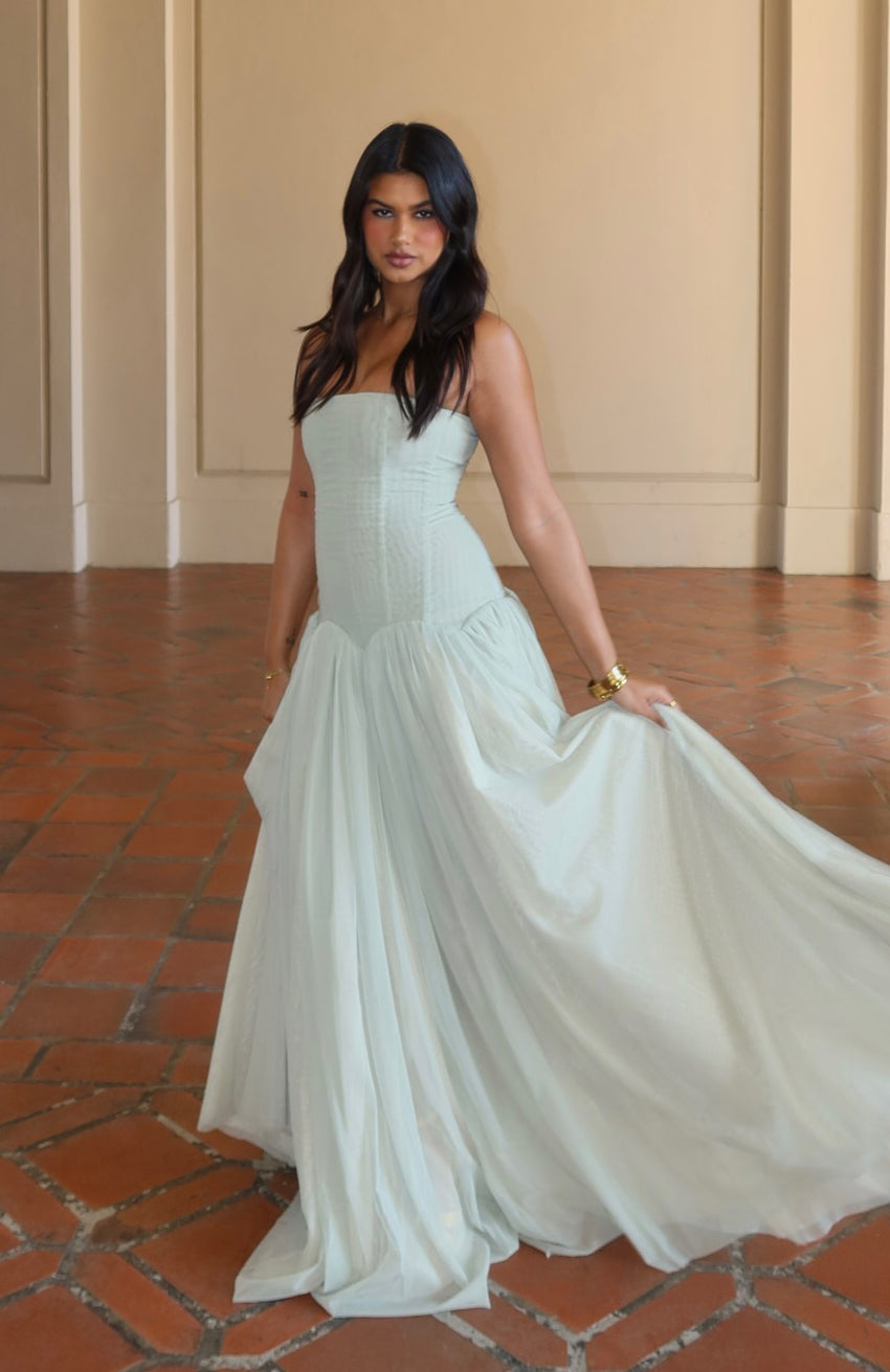 Magic Muse Maxi Dress Mint - Image 7