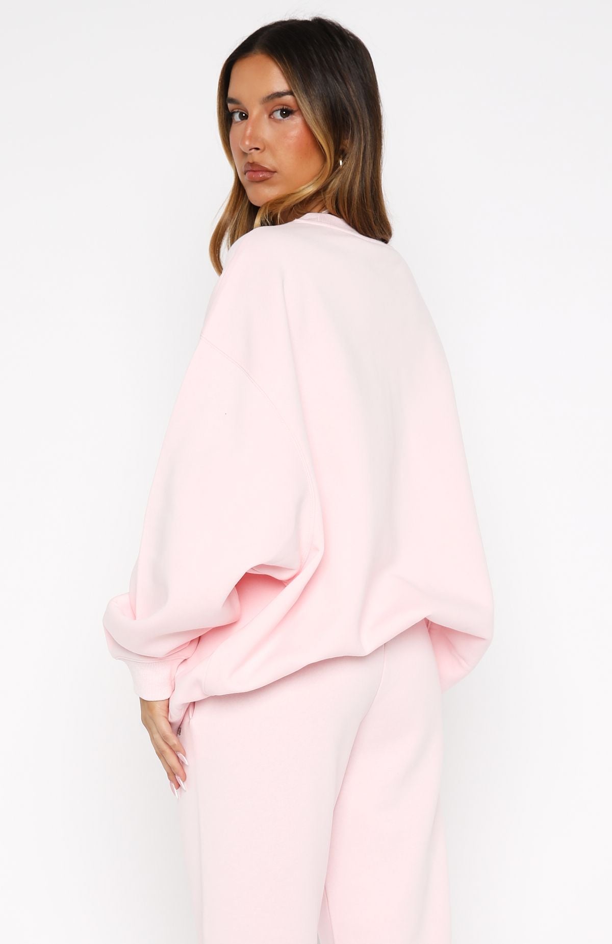 Test Drive Oversized Sweater Icy Pink - Image 4