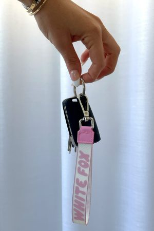 Next Level Strap Keychain Pink