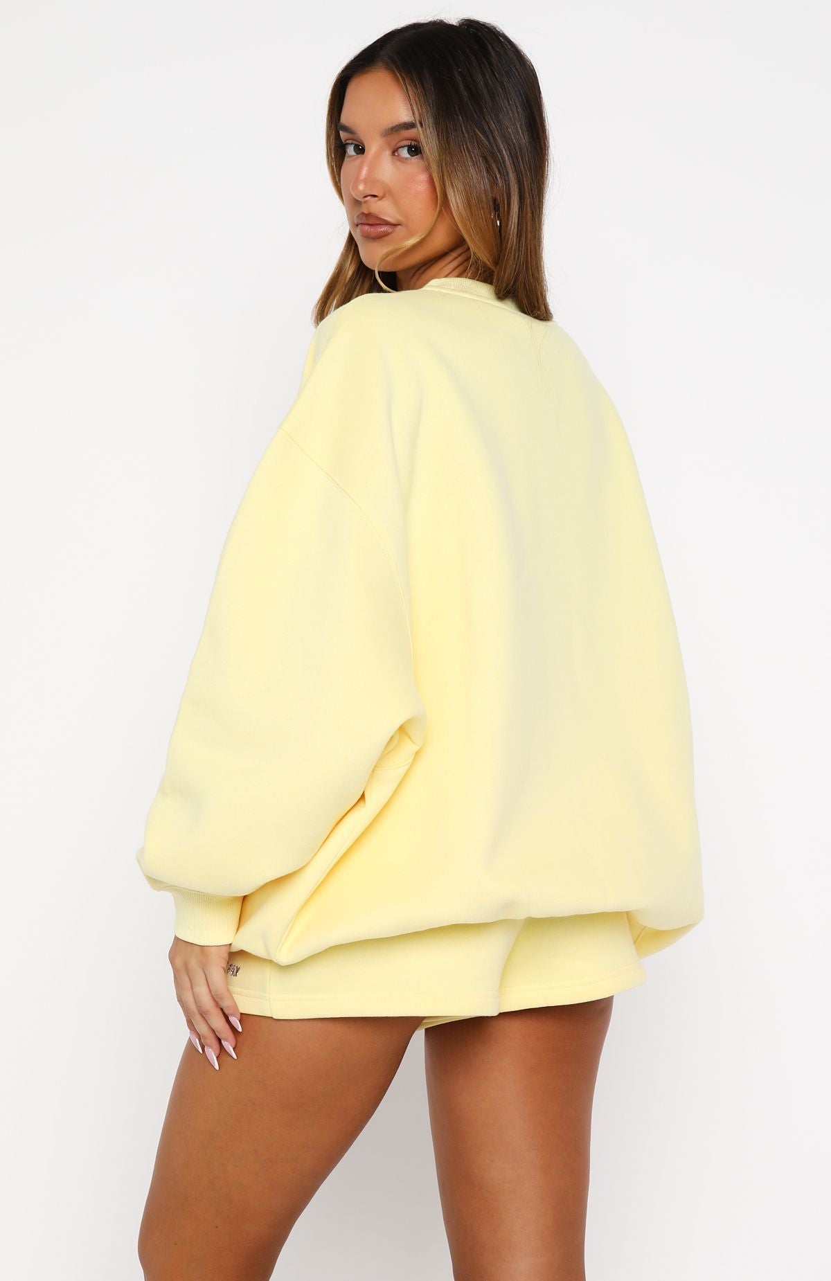 Test Drive Oversized Sweater Lemon - Image 4