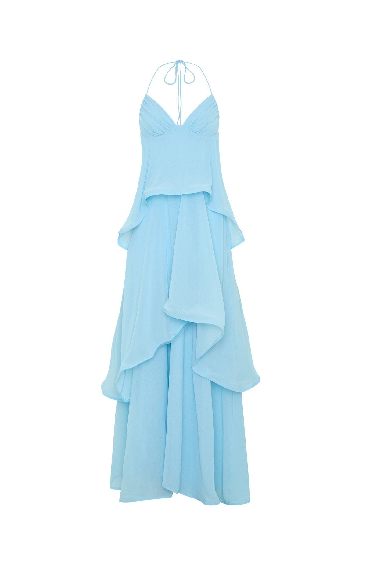 Twirl With Me Maxi Dress Baby Blue - Image 6
