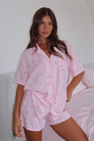 Offline Pyjama Set Pink Sweetheart