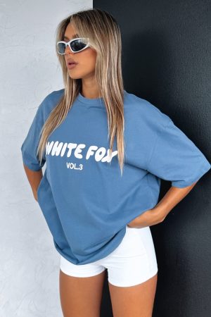 Offstage Oversized Tee Ocean