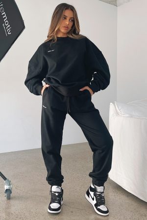 Not An Issue Sweatpants Black