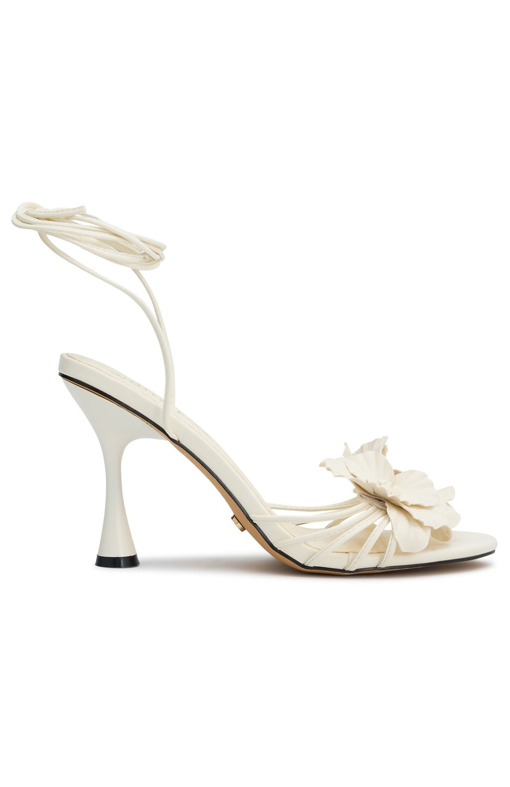 Tempest Wrap Heels Off White - Image 4