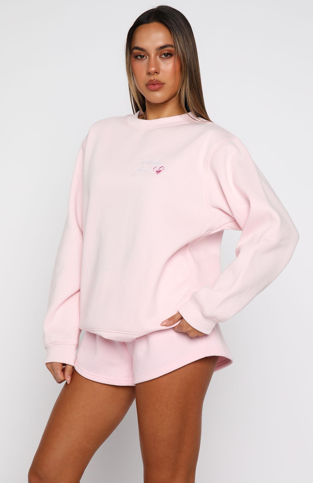 Candy Cane Christmas Oversized Sweater Cupcake - Image 4