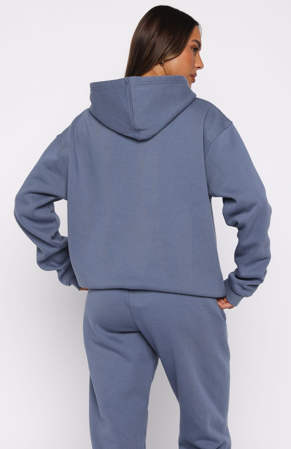 From The Archives Lexi Oversized Hoodie Ocean - Image 4