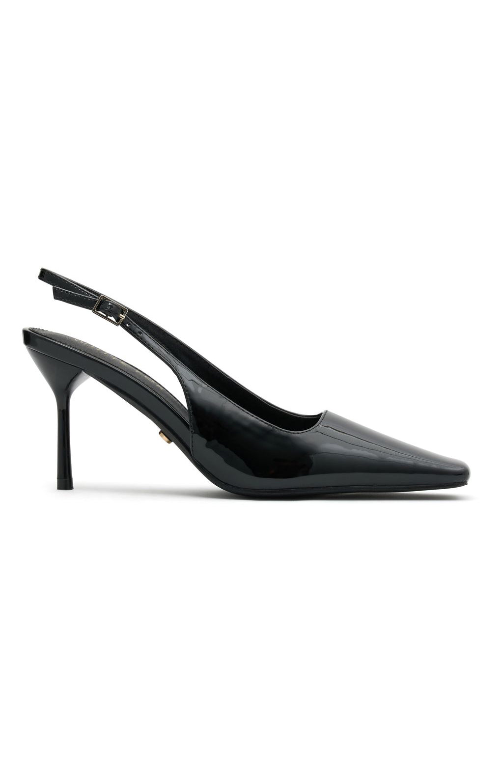 Ella Heels Black Patent - Image 3