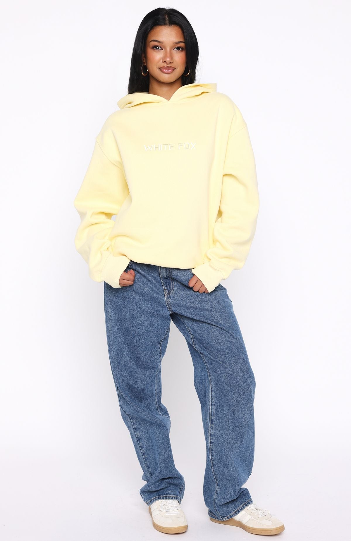 Stay Lifted Oversized Hoodie Lemon - Image 5