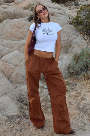 Real Satisfaction Cargo Pants Chocolate