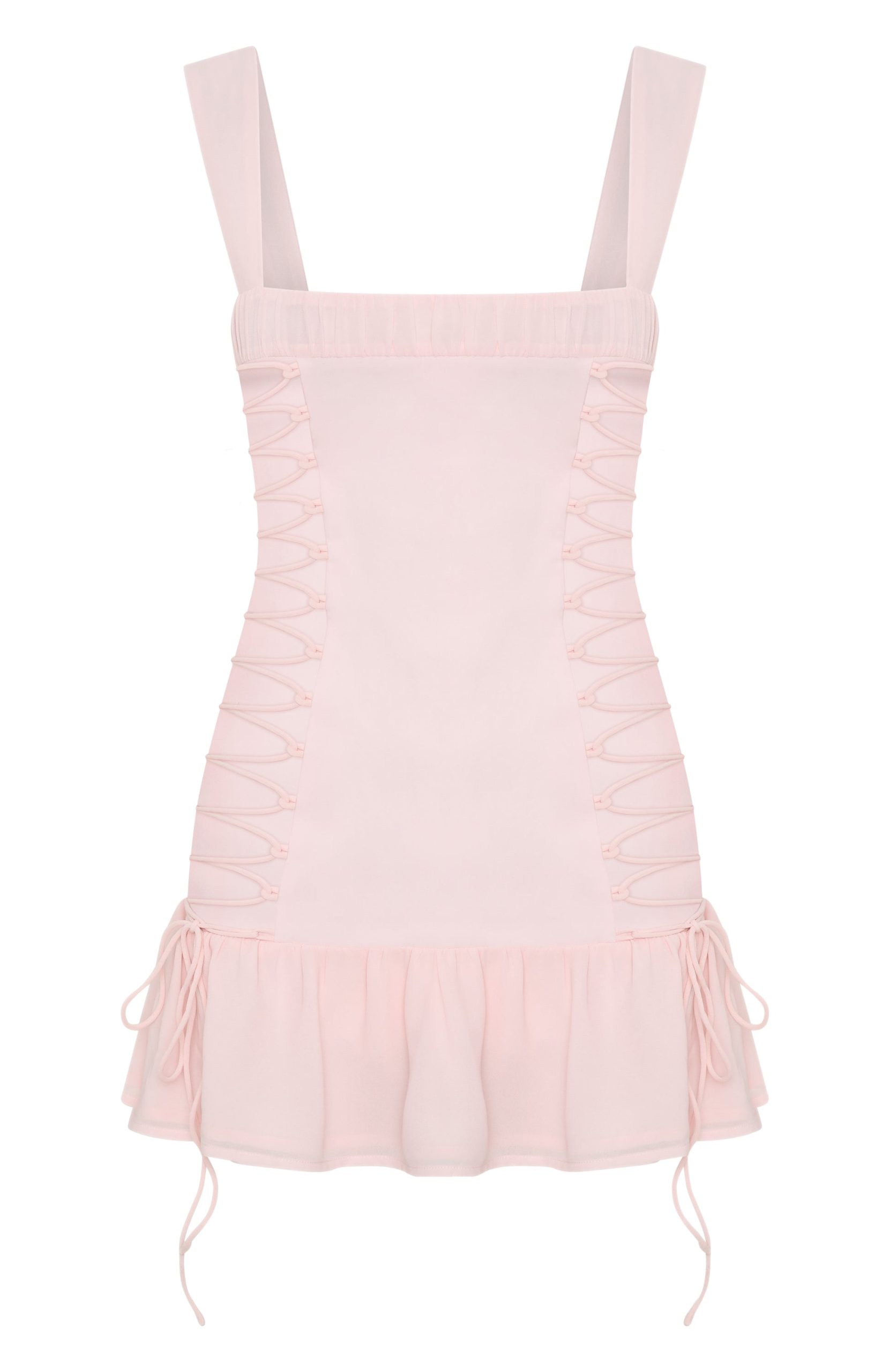 Rush In Mini Dress Baby Pink - Image 6