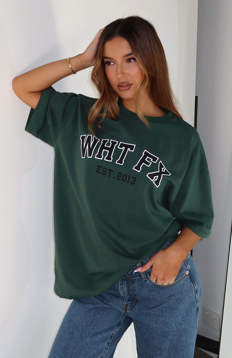 Varsity Tee Green