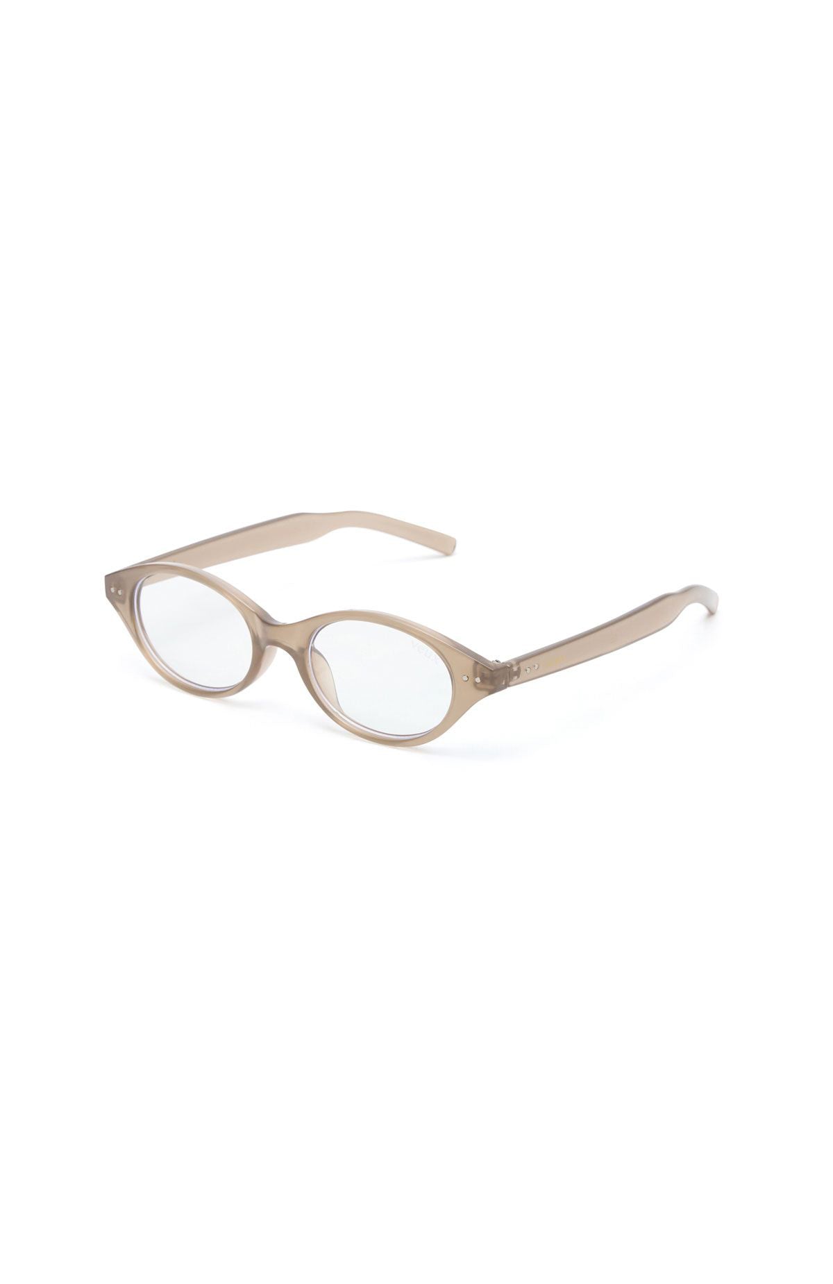 Rayne Blue Light Glasses Biscuit - Image 4
