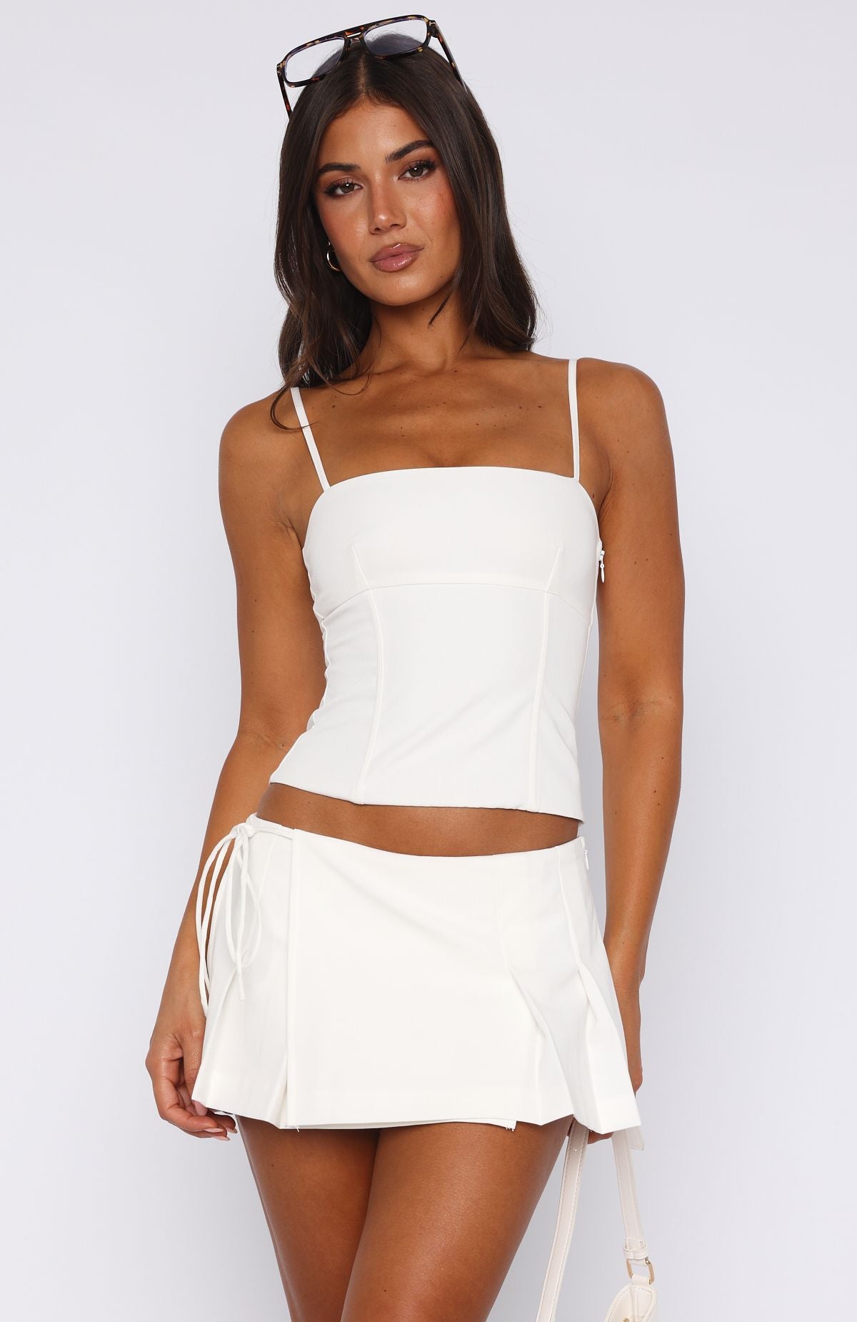 Heaven On Earth Mini Skort White - Image 2
