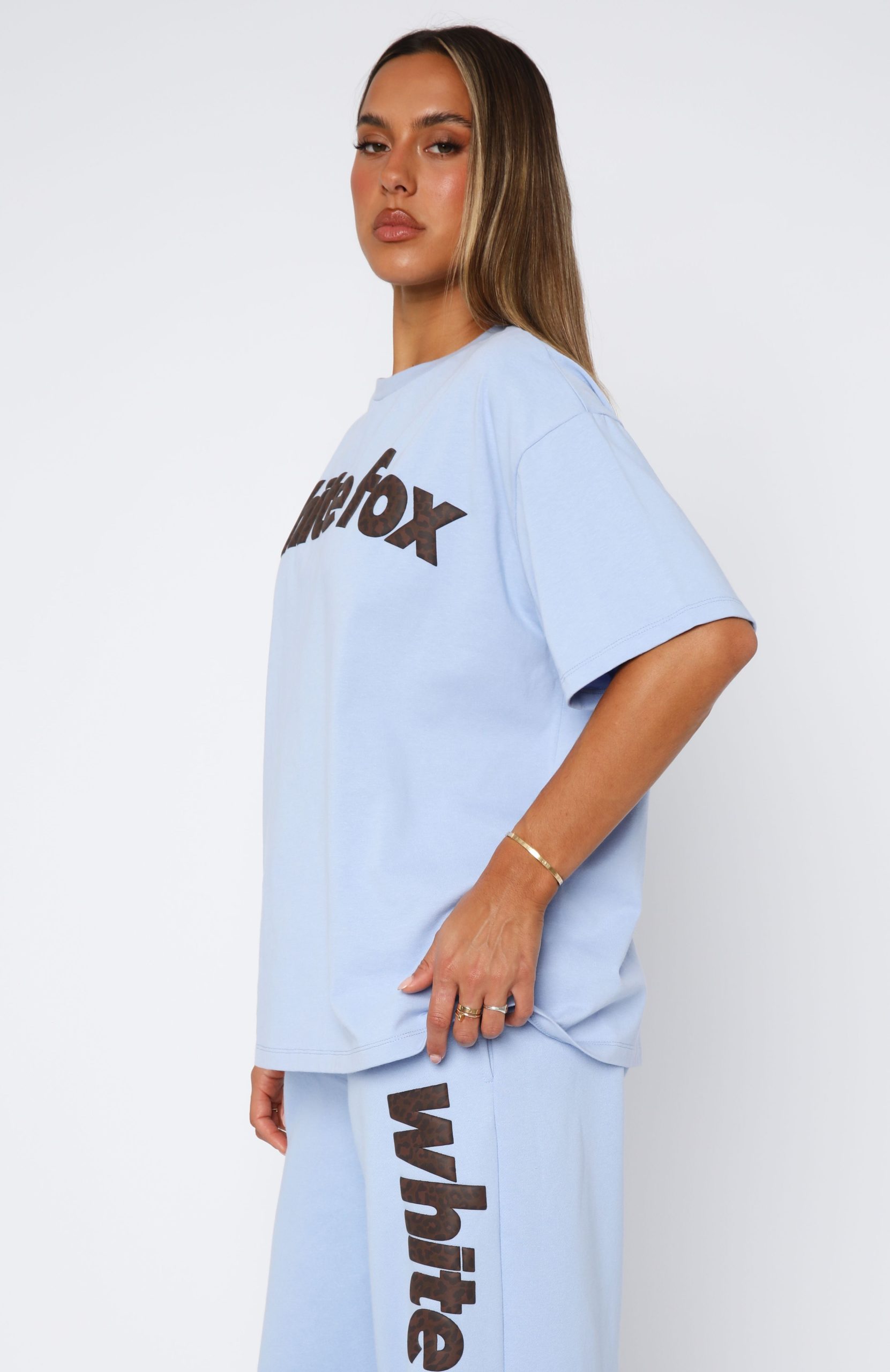 From The Archives Allora Oversized Tee Blue - Image 3