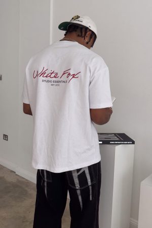 Studio Essentials Oversized Tee White