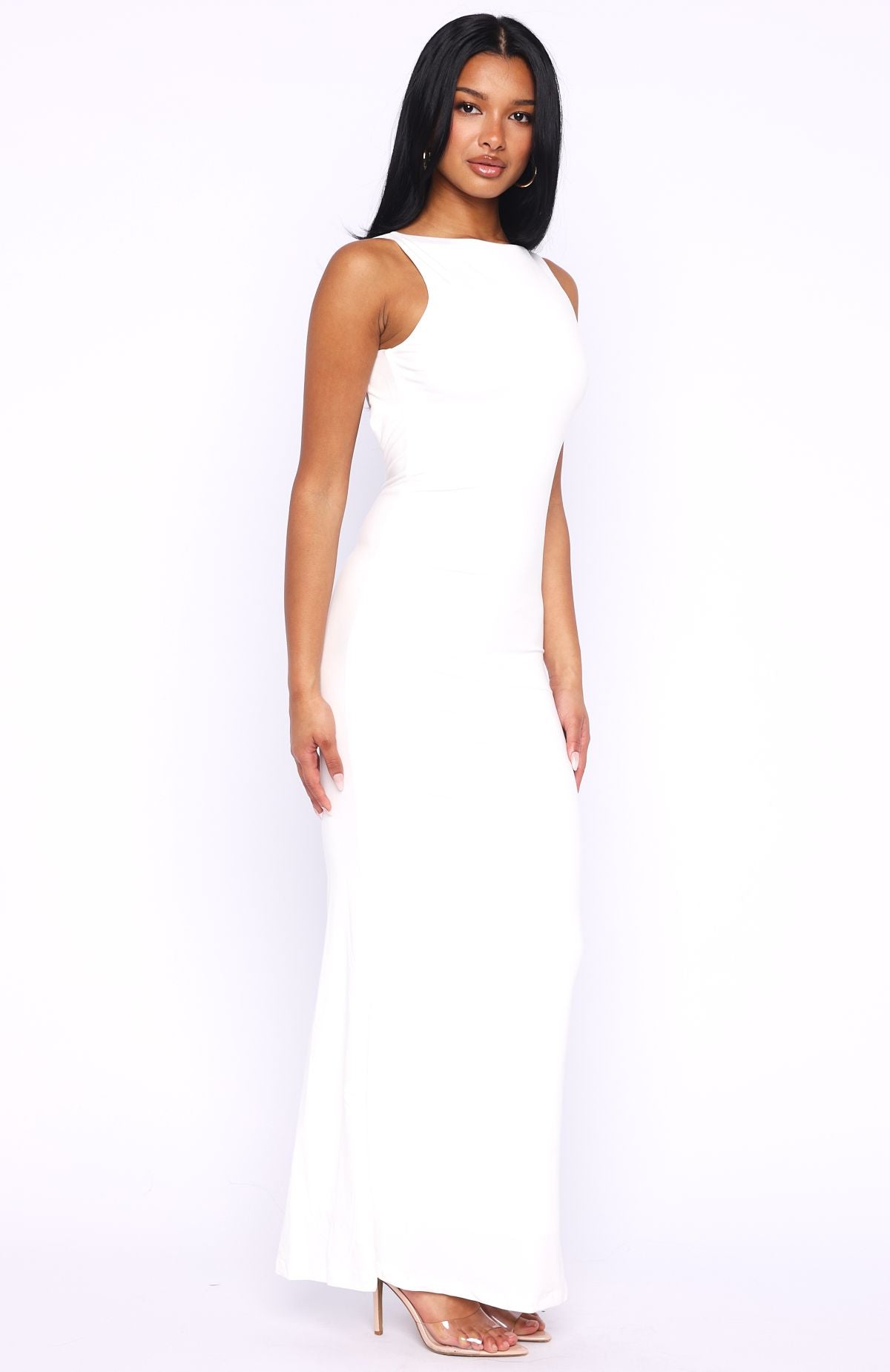 Country Club Maxi Dress White - Image 6