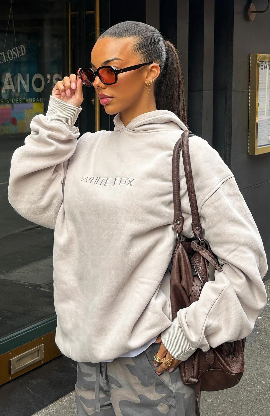 Stay Lifted Oversized Hoodie Moon - Image 2