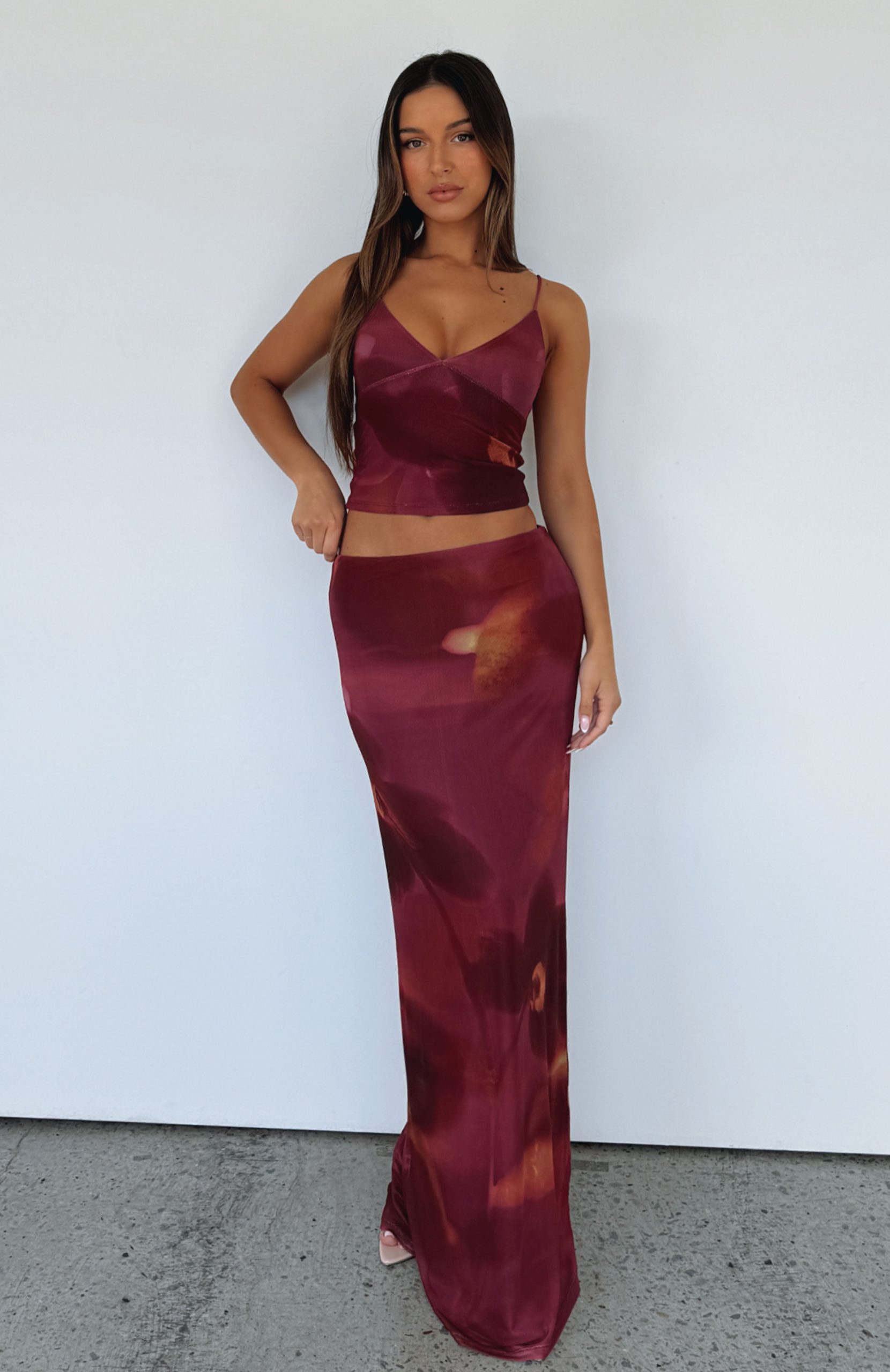 Sunset Girl Maxi Skirt Dark Romance - Image 5