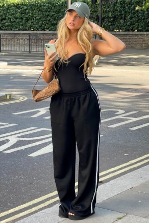 Travel Era Track Pants Black