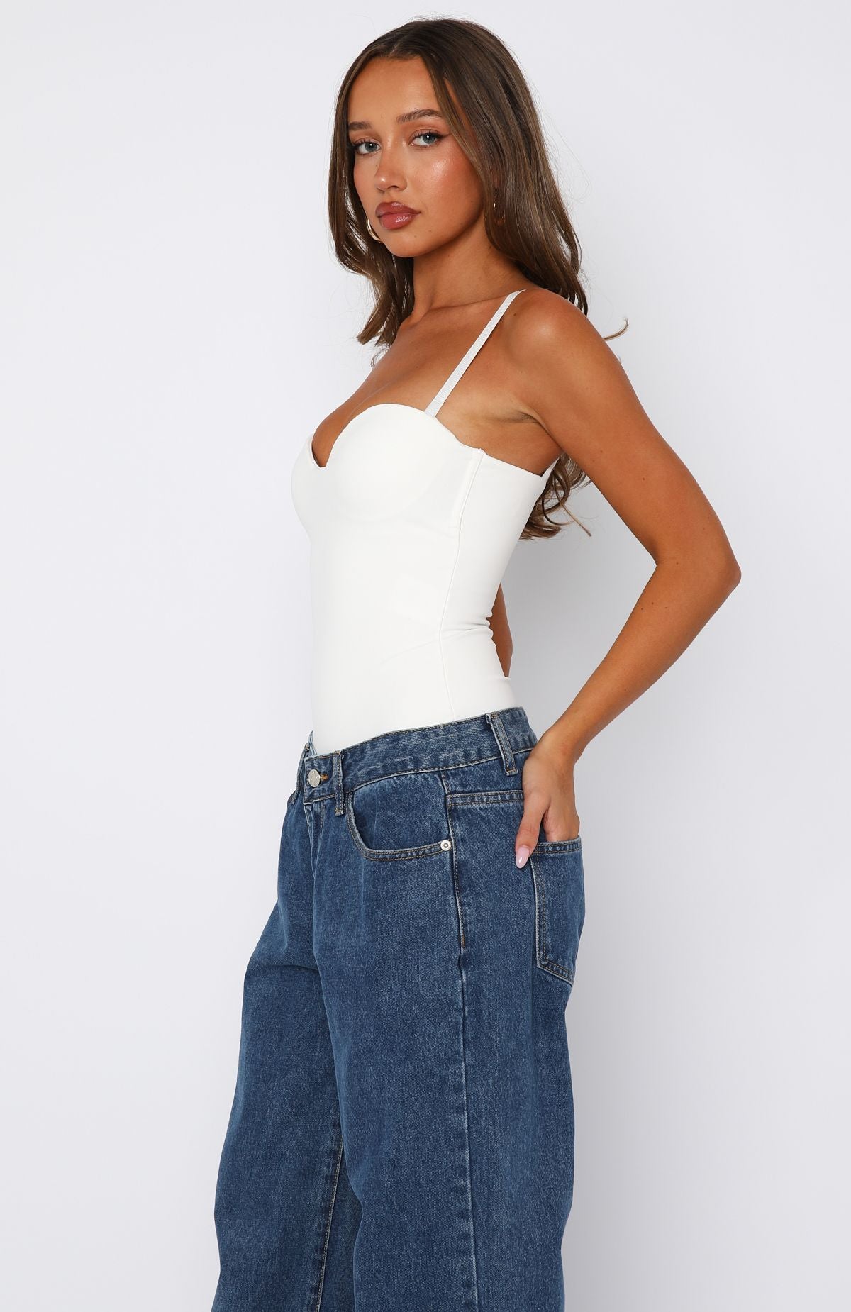 Stuck To You Bodysuit Off White - Image 3