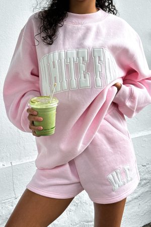 Decade Classics Varsity Lounge Shorts Posy