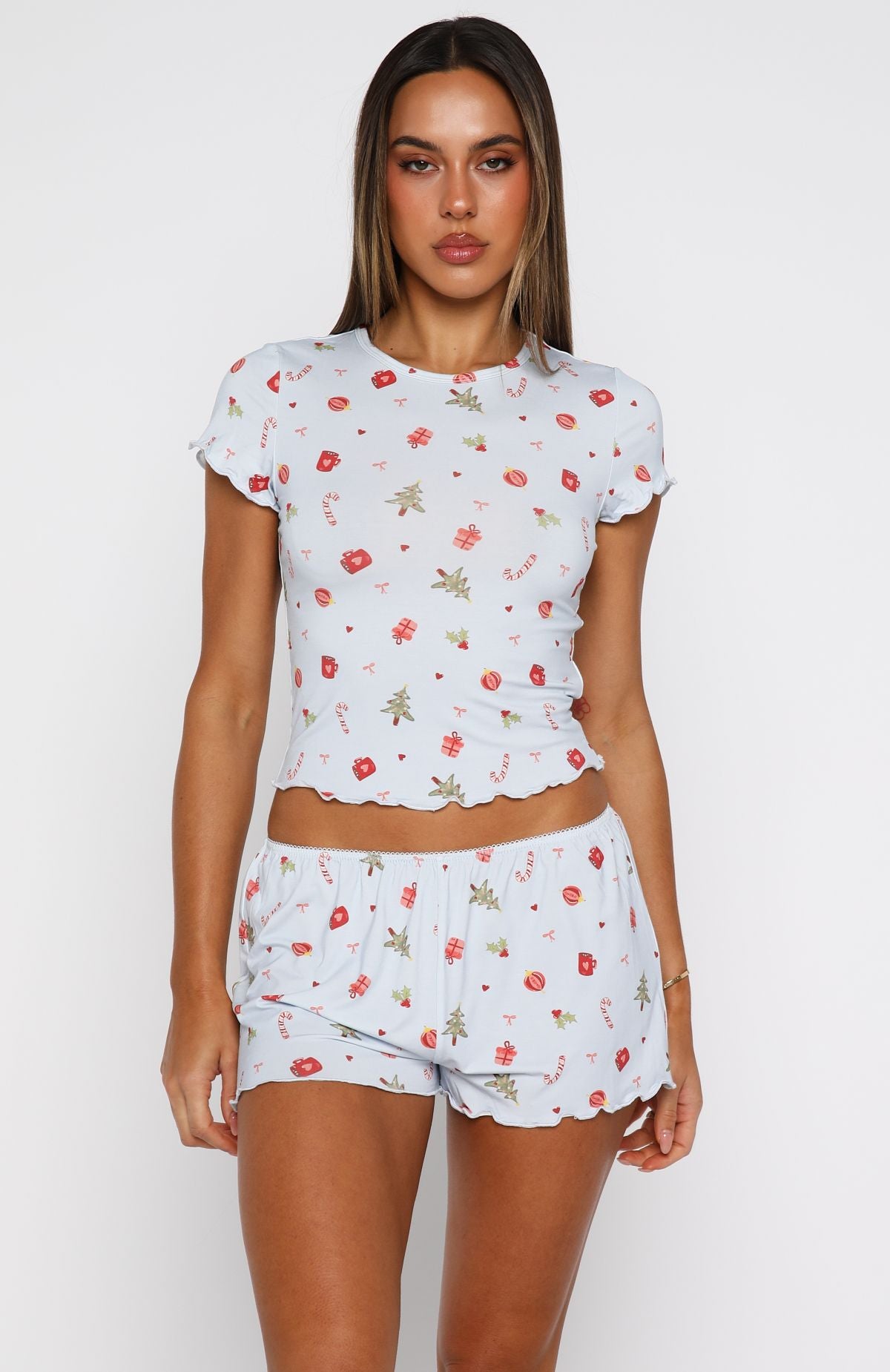 Dreamy Pyjama Shorts Jingle Joy - Image 2