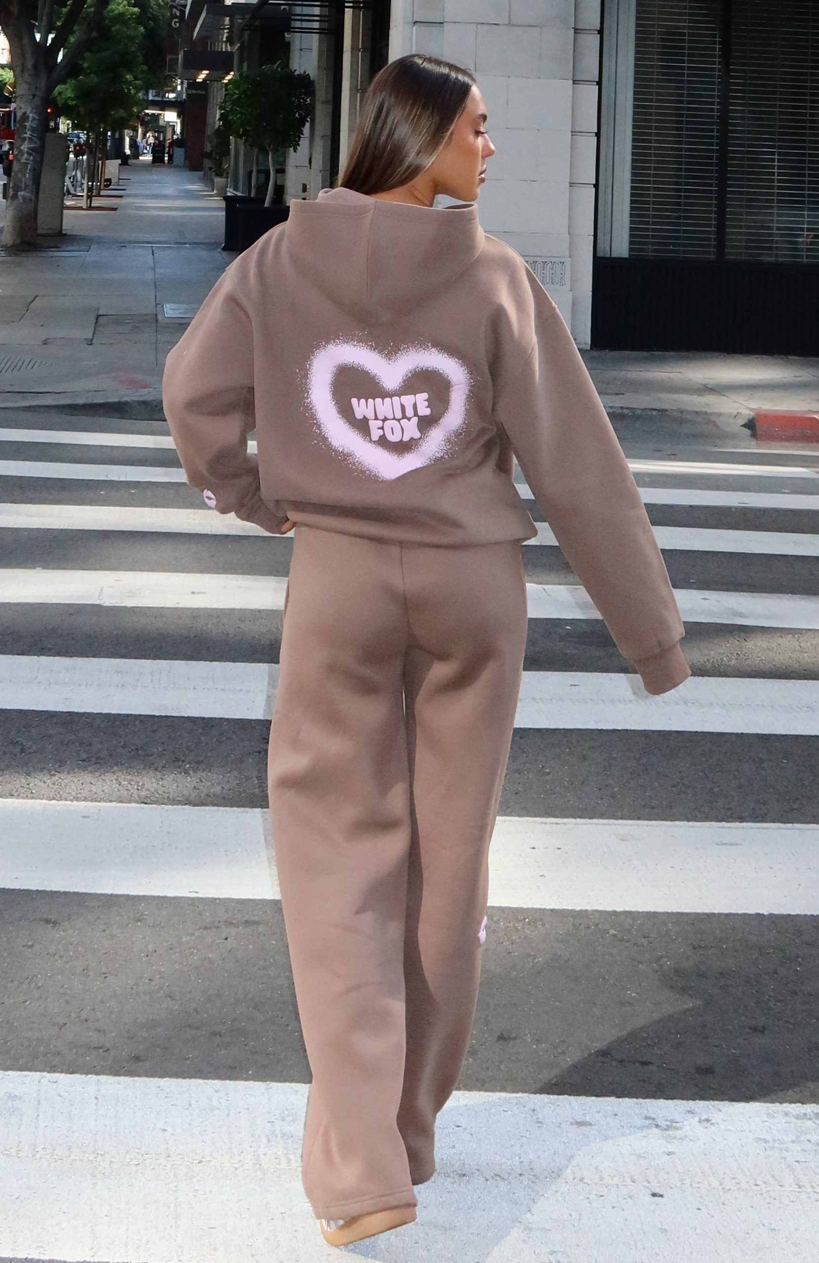 11th Street City Girl At Heart Wide Leg Sweatpants Cinnamon Bun - Image 6