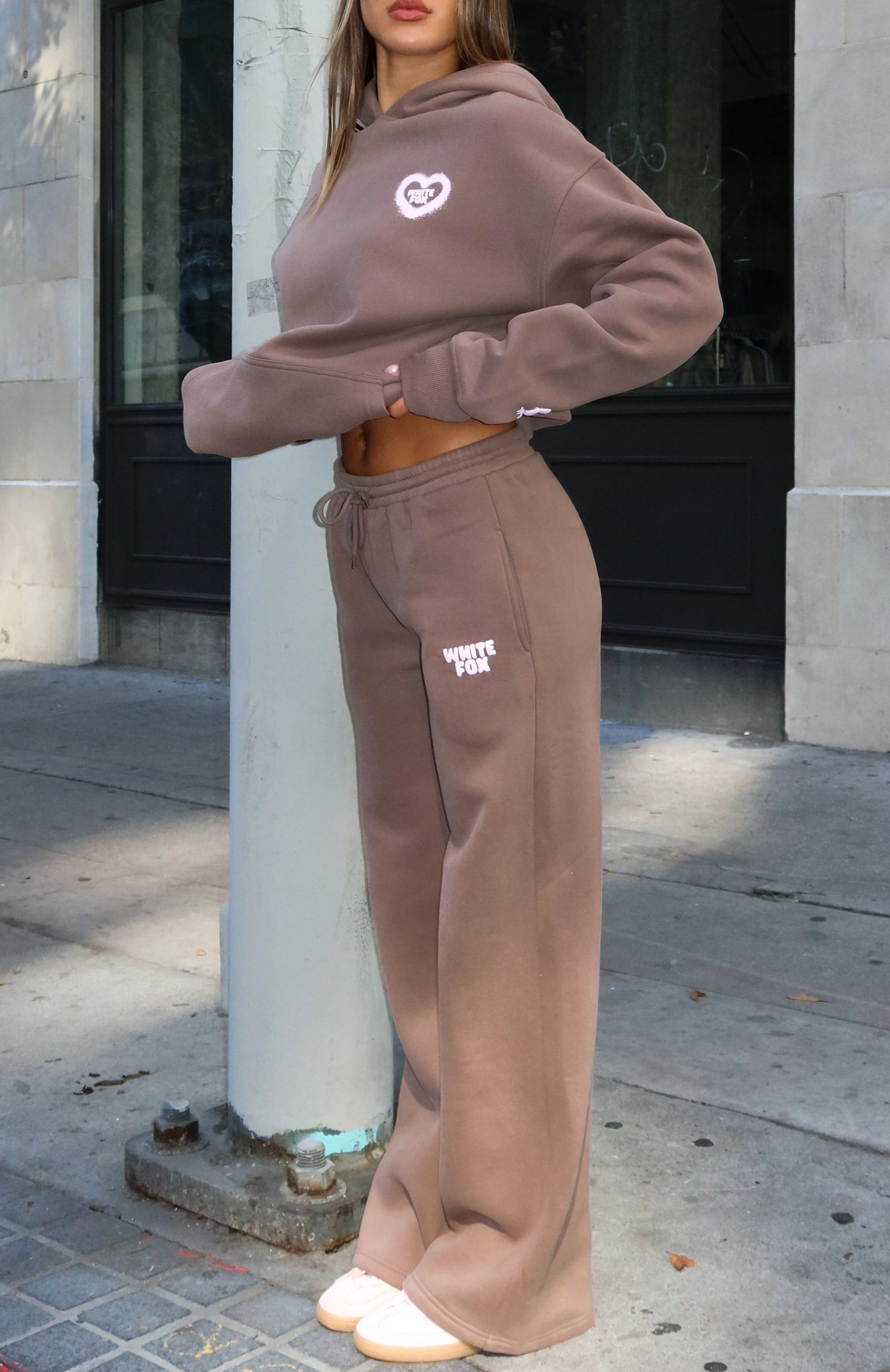 11th Street City Girl At Heart Wide Leg Sweatpants Cinnamon Bun - Image 7