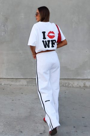 11th Street Out & About Wide Leg Sweatpants Glaze