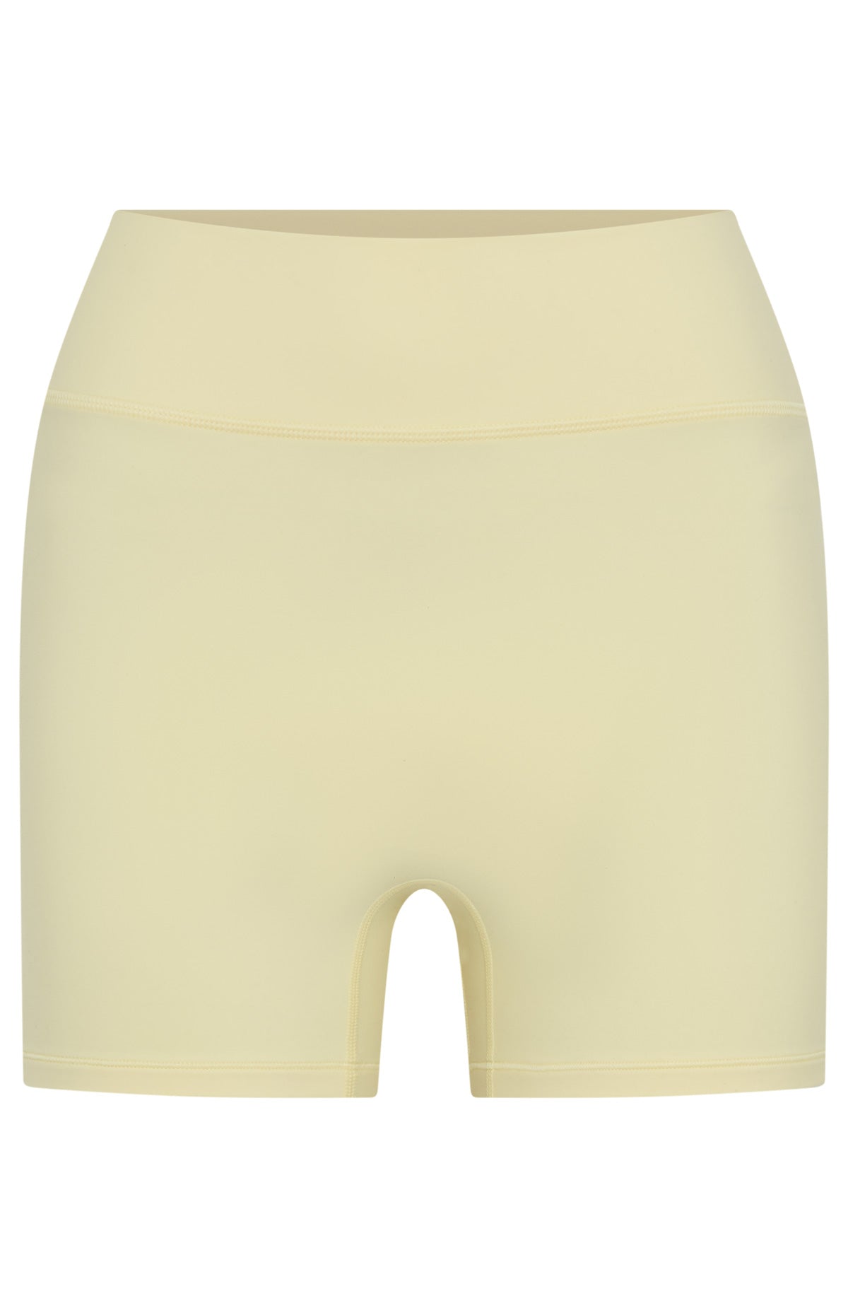 Go Faster High Waisted Shorts Lemon/White - Image 6
