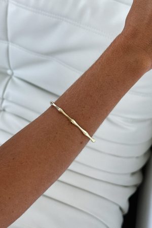 Mahana Cuff Bracelet Gold