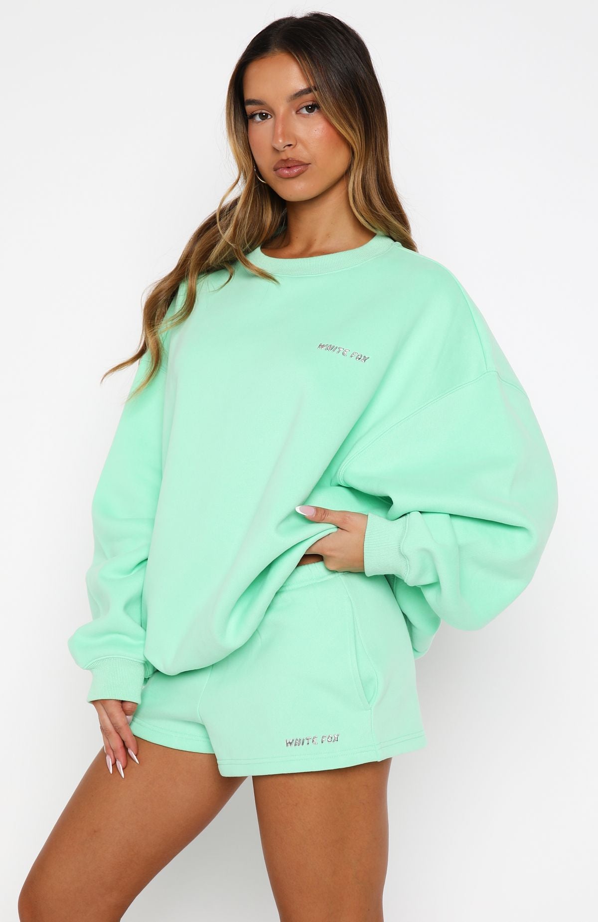 Test Drive Oversized Sweater Mint - Image 3