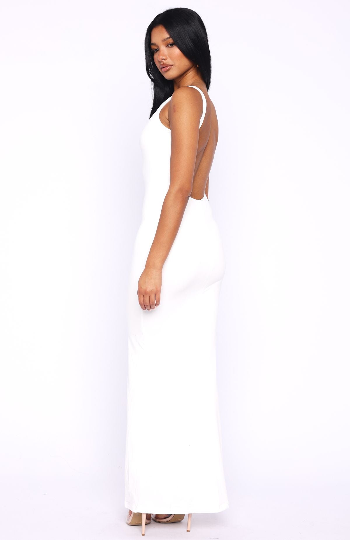 Country Club Maxi Dress White - Image 7