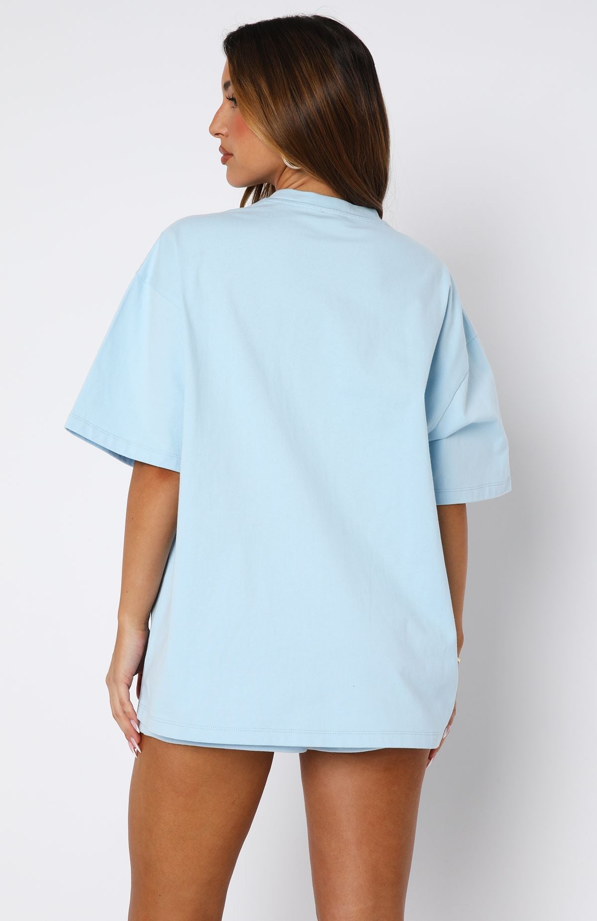Ready To Go Oversized Tee Baby Blue - Image 4