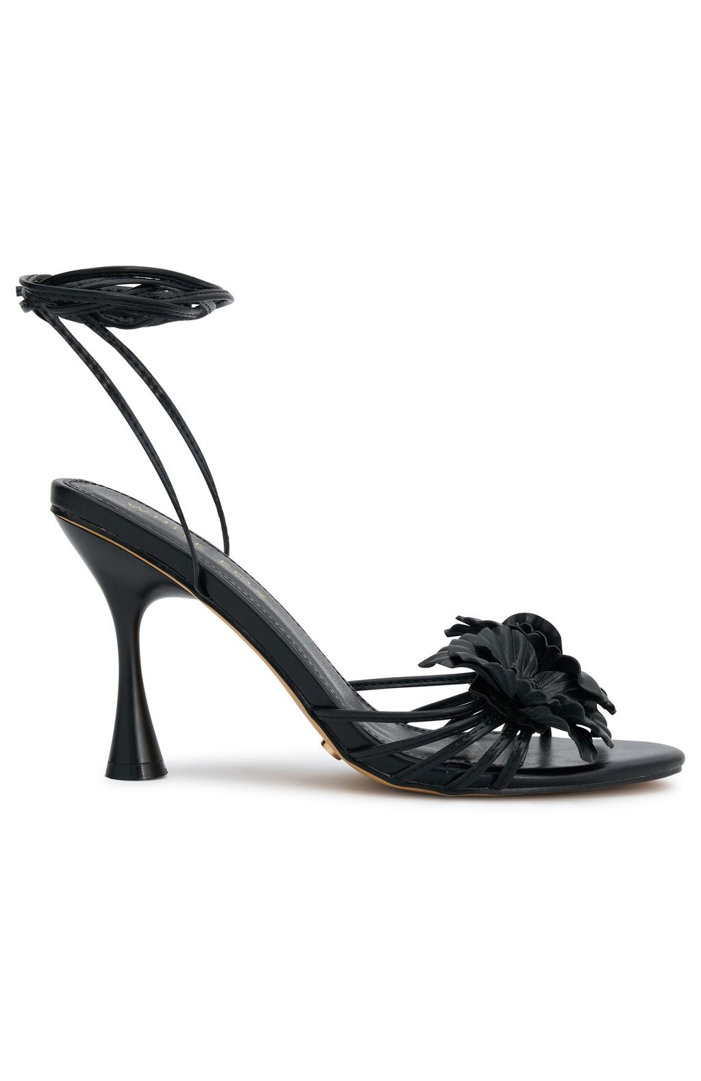 Tempest Wrap Heels Black - Image 3