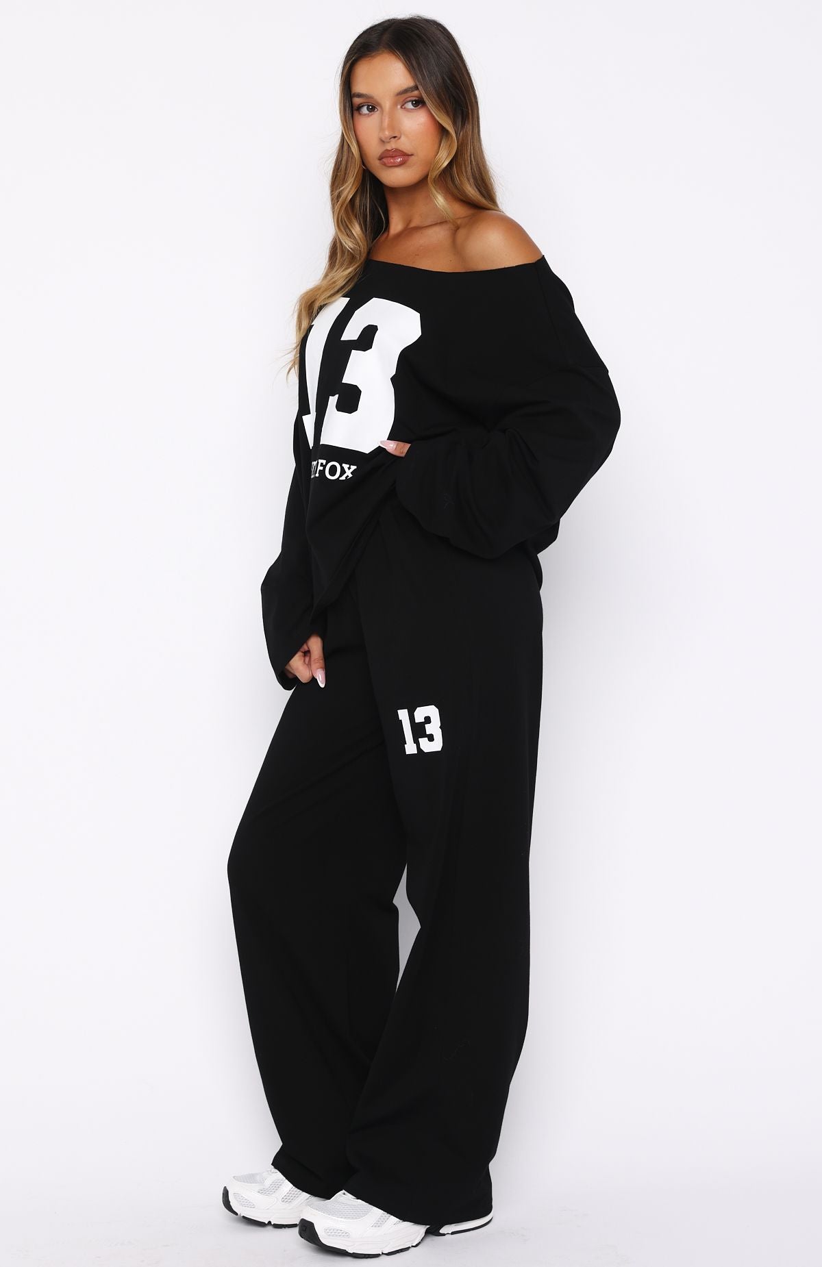 Only One Left Track Pants Black - Image 3