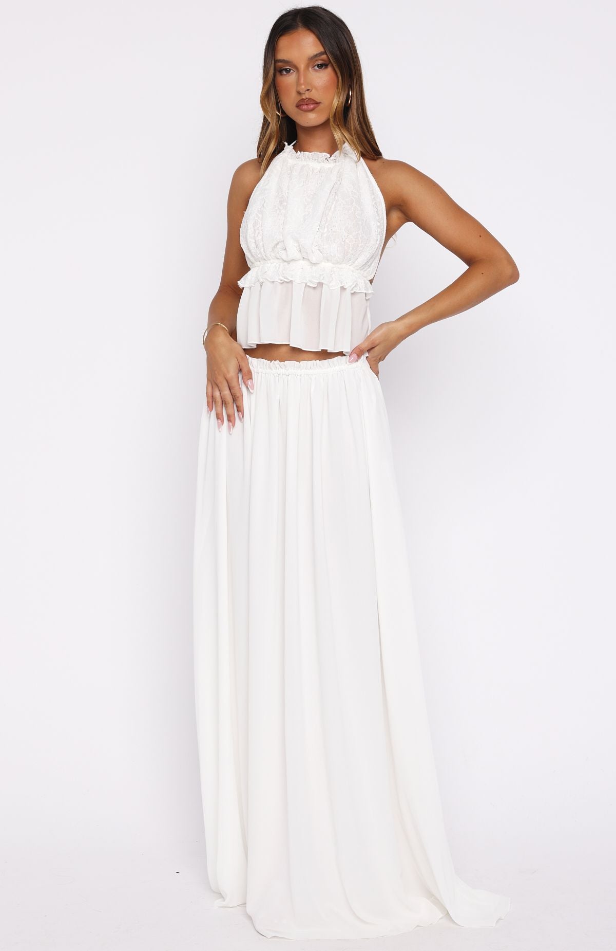 Pure Magic Maxi Skirt White - Image 3